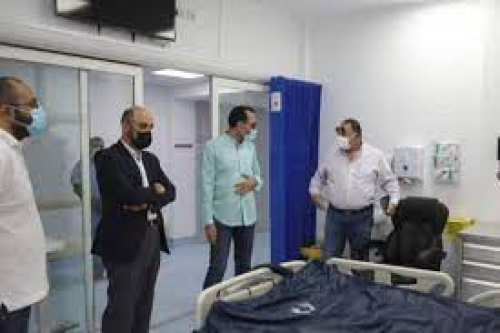 افتتاح مبنى جديد للعناية المركزة بمستشفى خليفة بسقطرى