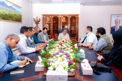 المحافظ لملس يبحث قيادة الصندوق الاجتماعي للتنمية تدخلات الصندوق بالعاصمة عدن