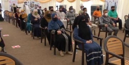 الهلال الأحمر الإماراتي يواصل تطعيم اللاجئين في الأردن