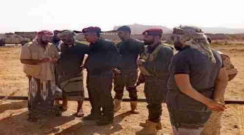 العميد المشرقي يتفقد الأبطال المرابطين في النقاط الأمنية شرق شبوة