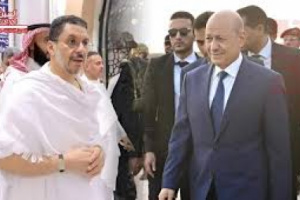 عودة العليمي إلى عدن تثير الجدل ومغادرة بن مبارك تثير التساؤلات
