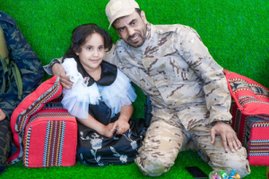 العميد باعوم يزور اسرة الشهيد القائد احمد السليماني(صور) 
