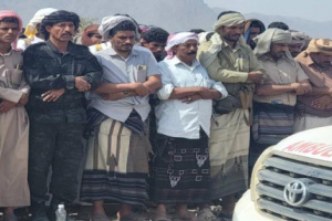 شبوة تودع شهيدي الواجب من قوات دفاع شبوة
