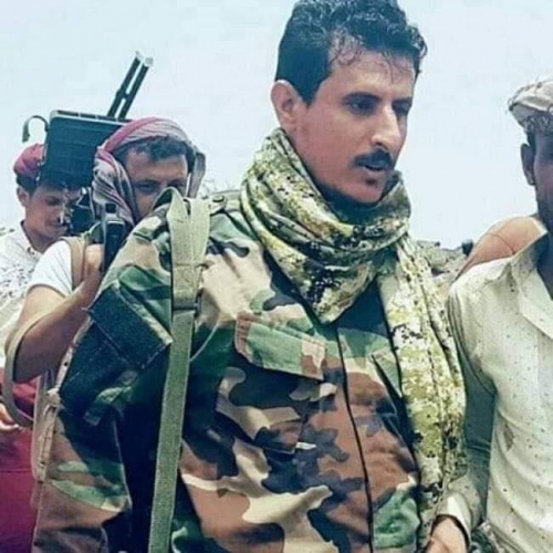 قائد اللواء العاشر صاعقة "يسري الحوشبي" يترجل شهيدا .