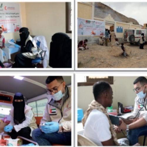 هيئة الهلال الإماراتي.. إنجازات ساطعة في اليمن خلال النصف الأول من العام الجاري "تقرير"