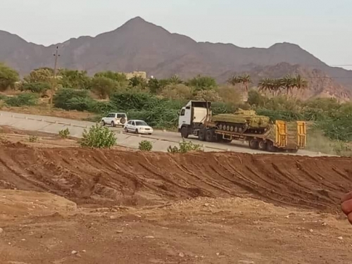 ميليشيا الإخوان الإرهابية تدفع بالتعزيزات من الشمال المسيطر عليها الحوثي بإتجاه شبوة وأبين 