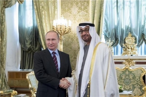 سمو الشيخ "محمد بن زايد" يبحث مع الرئيس الروسي سبل تعزيز الشراكة الاستراتيجية بين البلدين