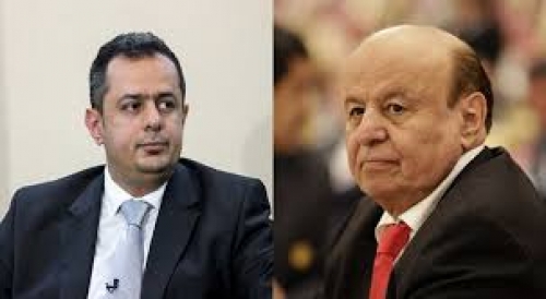 الكشف عن توجهات سعودية ودولية لنقل صلاحيات الرئيس هادي الى معين عبدالملك 