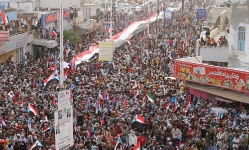 قبيلة بحسن الحموم تبارك للانتقالي مليونية حضرموت.