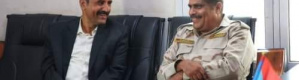 قيادتا الانتقالي بشبوة وحضرموت تبحثان جملة من القضايا