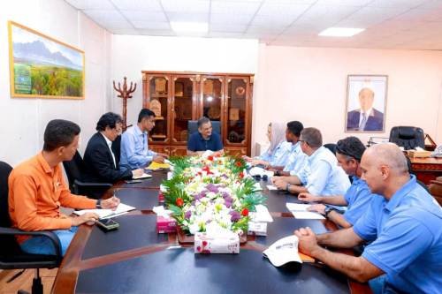 محافظ العاصمة عدن يلتقي وفد منظمة "UNODC" ويطلع على أنشطتها في مكافحة الجريمة البحرية