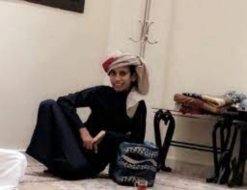 نقطة امنية تابعة للإحتلال اليمني بعتق تعتقل الطفل "بن الذيب الخليفي" بسبب علم الجنوب