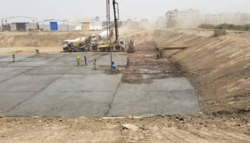 بدعم الإمارات مؤسسة المياه تواصل تنفيذ مشروع إعادة تأهيل أحواض محطة الصرف الصحي في كابوتا
