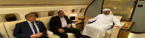 لقضاء إجازة العيد: طائرة ملكية تقل الزبيدي والوفد المفاوض من الرياض الى ابوظبي