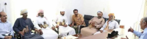 انتقالي حضرموت يناقش مع شخصيات من قبائل الصيعر إشهار قيادة محلية بزمخ ومنوخ