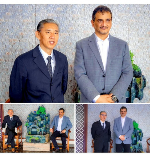 محافظ عدن يناقش مع السفير الصيني التعاون المشترك والاستفادة من التجربة الصينية في الجوانب التنموية 