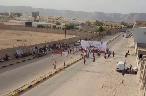 فشل تظاهرة دعا لها أئتلاف العيسي في سيئون كلفته مئات الملايين من الريالات 