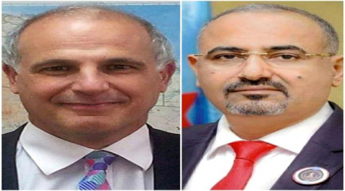 عبر الاتصال المرئي.. تفاصيل لقاء جمع رئيس المجلس الانتقالي بالسفير البريطاني لدى اليمن