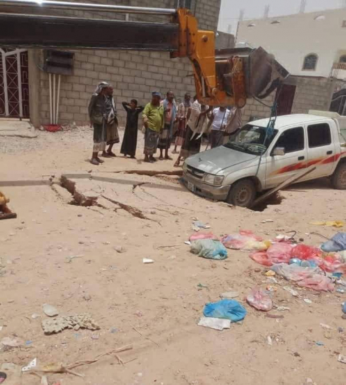 انهيار بيارات الصرف الصحي يهدد مواطني شبوة 