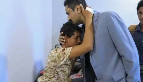 رئيس انتقالي شبوة يطمأن على أحوال جرحى حرب التمرد من ابطال القوات الجنوبية