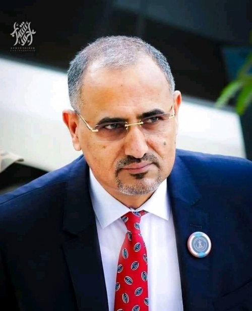 عيدروس الزبيدي رئيس لجنة استعادة موارد الدولة السيادية