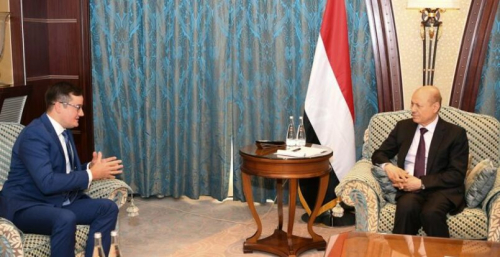 العليمي: نرحب باستئناف عمل السفارة الروسية من العاصمة #عدن