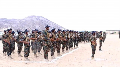 عرض عسكري للقوات الجنوبية في شبوة.. في ذكرى المؤسس الحارثي(صور)