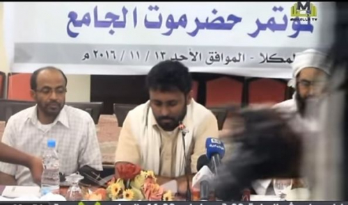 بن حبريش يهدف أن يكون جزء من الشرعية وممثل حضرموت في أي تسوية سياسية