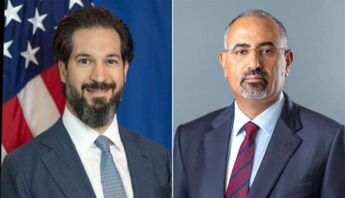 السفير الأمريكي يشيد بجهود الرئيس الزُبيدي في تحقيق الإصلاحات الحقيقية 