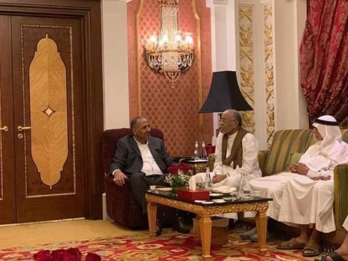 لقاء يجمع الزبيدي ووفد التفاوض بالجفري وقيادات رابطة الجنوب العربي في جدة