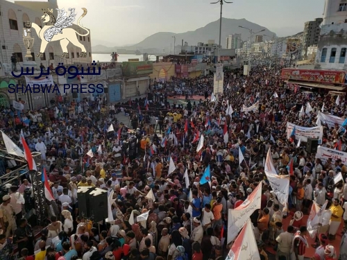 البحسني لجماهير حضرموت أي قوة لا يمكنها اليوم إيقاف حضرموت أو تجاوز المطالب المشروعة لأهلها