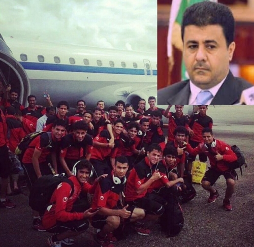 خلافات الشرعية تمتد الى الرياضة والعيسي يعطل عودة منتخب الناشئين من قطر الى جدة لتكريمهم من رئيس الوزراء