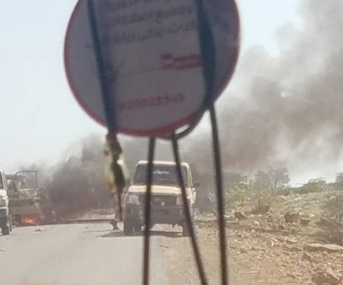 كمين مباغت يستهدف مليشيات الاصلاح في عزان بشبوة.