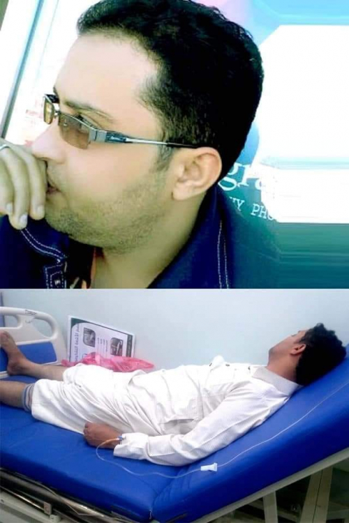 "النهاري" يصاب بشلل نصفي بعد اقتحام عصابات الإخونج منزله وإهانته أمام أسرته 