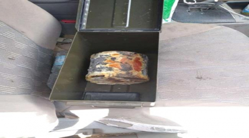 نقطة امنية بالحبيلين تحبط ادخال عبوة ناسفة للعاصمة عدن