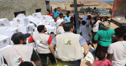 "خليفة الإنسانية" تغيث 461 عائلة في سقطرى