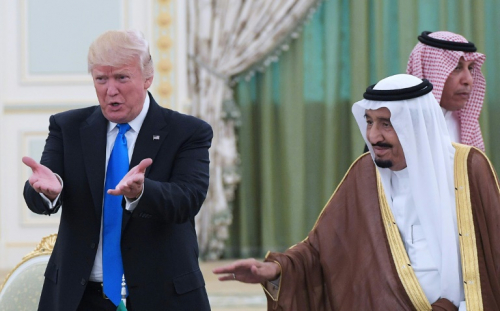 ترامب: السعودية ستنضم للسلام في الوقت المناسب ترامب: السعودية ستنضم للسلام في الوقت المناسب
