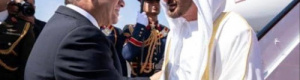 محمد بن زايد والسيسي يبحثان مستجدات القضايا الإقليمية والدولية