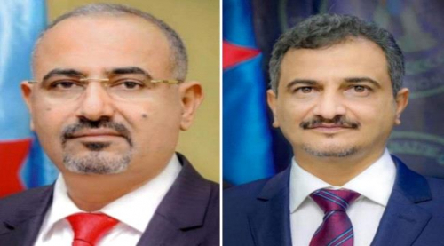 لملس يُعزّي الرئيس الزُبيدي بوفاة نجل شقيقه الشاب مالك الزُبيدي