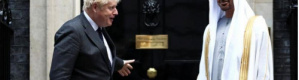 الشيخ محمد بن زايد يبحث مع جونسون في لندن مستجدات الشرق الأوسط