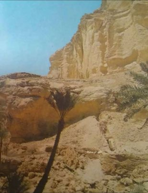 وادي الغبر بدوعن العثور على مغارات من العصر الحجري القديم
