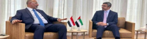 الزُبيدي ووزير خارجية الإمارات يدعوان لسلام عادل