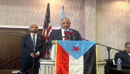 الرئيس الزُبيدي للجالية بميشيغان: ثورتنا لن تتوقف إلا بعودة دولة الجنوب 