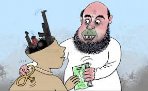 بعد فشل الأعداء في هزيمة المثلث عسكريا كلفوا السلفيين غسل عقول الشباب
