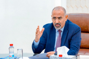 رئيس الجنوب الفعلي يعلن فض الشراكة وإنهاء شرعية العليمي