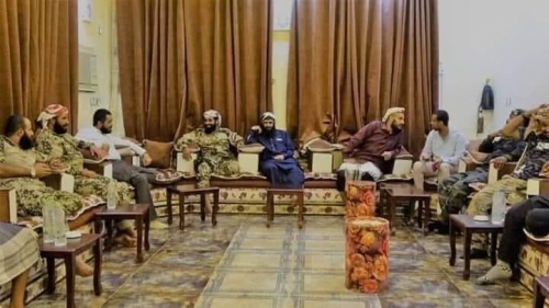 قادة ألوية العمالقة  الدعم والإسناد يعقدون اجتماع عسكري هام في عـدن 