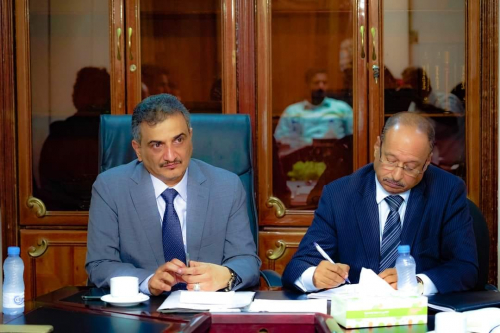 لملس وباشريف يترأسان اجتماعاً موسعاً لبحث سُبل تطوير قطاع الاتصالات بالعاصمة عدن