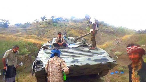 تقدم إستراتيجي للقوات الجنوبية شمال الضالع 