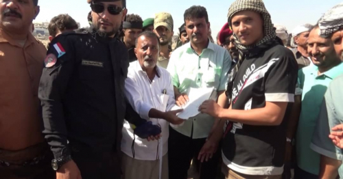  برعاية لملس: بعد 30عام من المعاناة تمكين مواطنين من أراضيهم في عدن