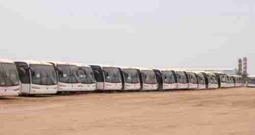 توضيح رسمي بشأن توقف 64 حافلة مهداة من الامارات العربية المتحدة